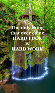 luck and success