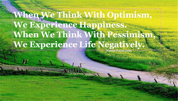benefits of optimism