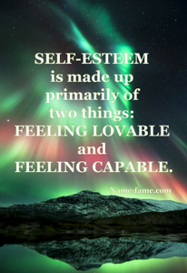 Increase your self esteem