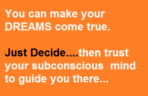 how to use subconscious mind to achieve great success