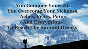 How To Conquer Yourself To Achieve Your Goals