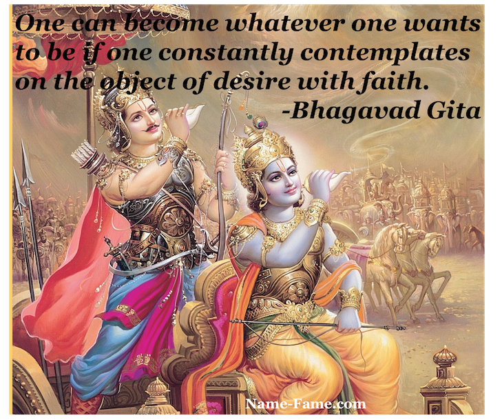 Best advice from Bhagavad Gita