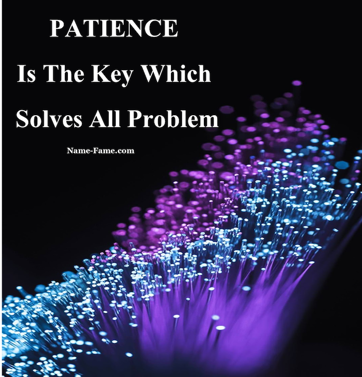 Inspiring Story: Why Patience Is Very Important