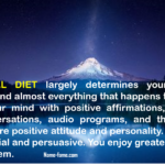 How to Complete Your Mental Diet: Mental Diet for Manifestation