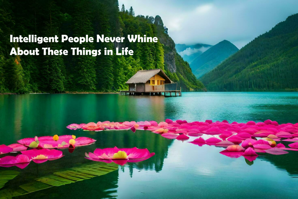 10 Things in Life That Intelligent People Never Complain About.