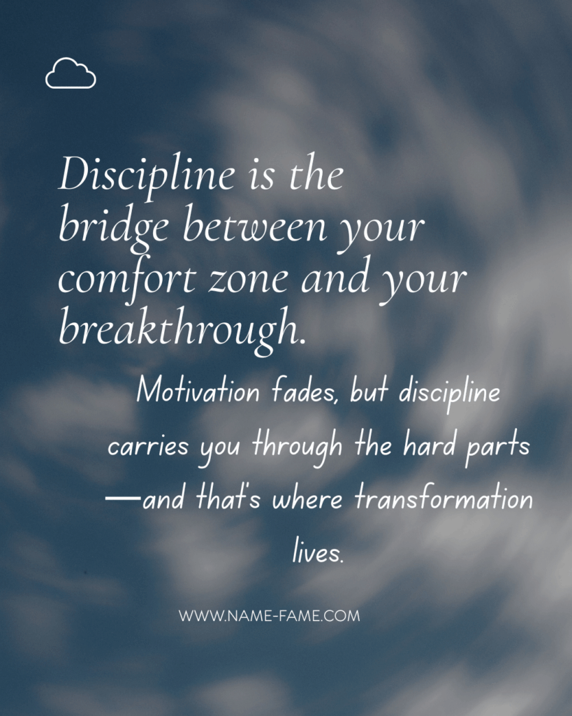 How to Transform Motivation into Sustainable Discipline