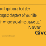 Read This When You Feel Like Giving Up